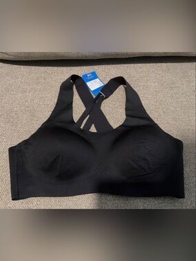 Seamless Black Sports Bra - Brooks
